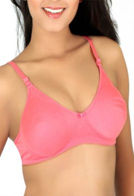 Pack Of 3 Peach Plus Size Bra