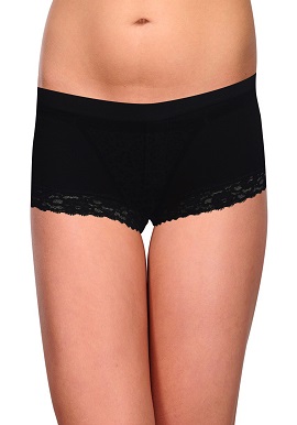 Primark Black Geo Trim Lace Boyshort |online|India|
