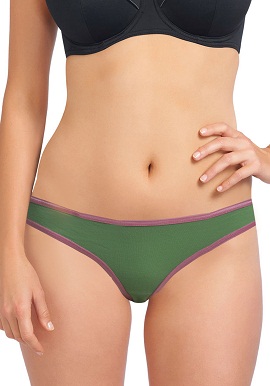 Smooth Cotton Plain Green Thong |India|online|