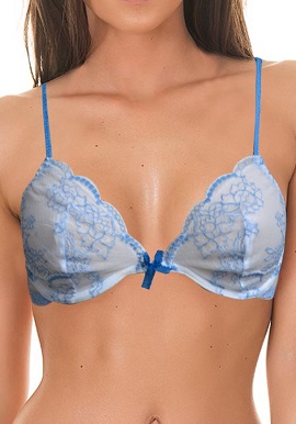 Women's Cotton Thread Work Underwired Everyday Bra