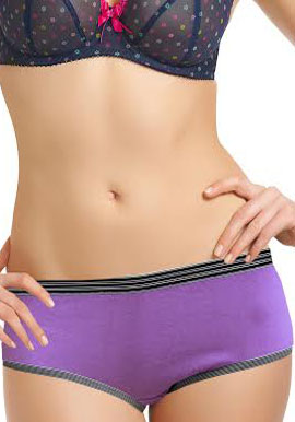 Women's Simply Basic Cotton Hipster(PK Of 2)