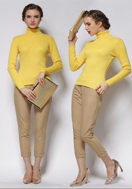 Women's Slim Knit Sweater
