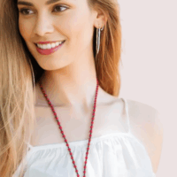 Dropship Golden Rose Aura Necklace