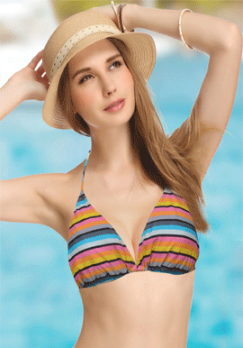 Hennes & Mauritz Classique Slide Tri Bikini Top