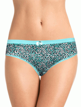 Basic ♥One Cheetah Print Bikini Brief