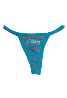 La Senza Cotton Comfort Blue Grey Thong