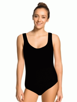 Haute Pression Bold Black One Piece Swimwear