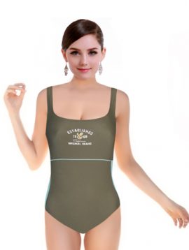 Esprit Stunning Front Printed One Piece Swimsuit