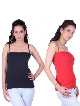 Ladies Soft Cotton Pack Of 2 Innerwear Tops