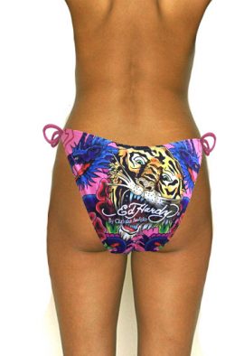 Ed Hardy Sexy Leopard Printed Amazing Bikini Swimwear
