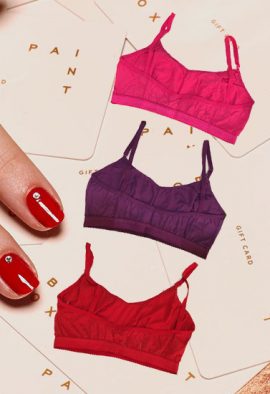 Adjustable Strap Cotton Non-Padded Sport Bra ( Pk Of 3)