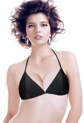 Blue Mixed Design Plus Size Everyday Bra
