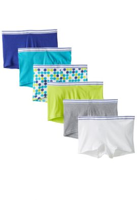 Snazzyway Full Coverage Flexible Fit Boyshort 6-Pk