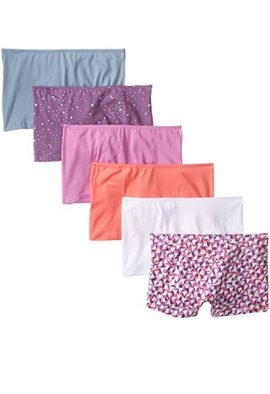 Snazzyway Mid Rise Long Boyshort Panties Pk-6