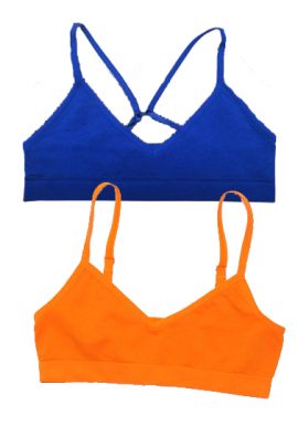 Bpc Girls Shirred Front Everyday Bra 2 Pack