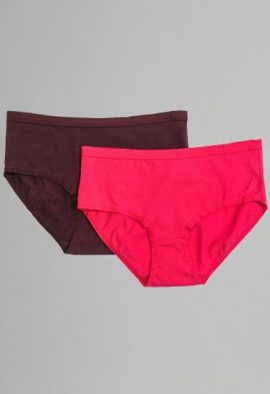 Bpc No Ride Up Cotton Plus Size Brief 2-Pack