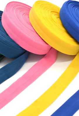 Fold Over Elastic Tape for bra panties making 16mm