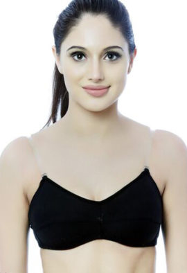 Transparent straps Hosiery Bras