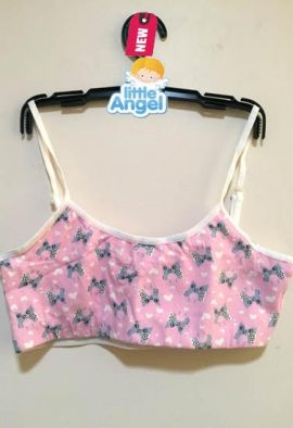 Primark Naughty Face Printed Adjustable Strap Crop Bra