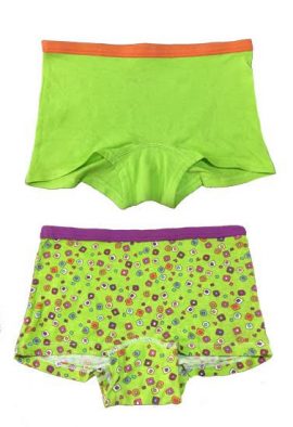 2 Fruit Of The Loom Beautiful Girls Boyshort Panties