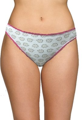 Secret Possessions Pk Of 3 Pink Lace Cotton Thong Panty