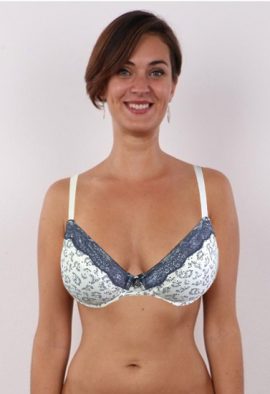 Shop Now- Rougegorge Vintage Print Very Soft Beautiful Underwired Bra. Snazzyway