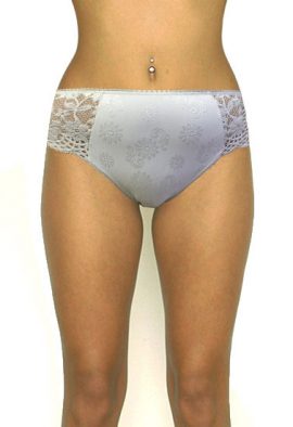 Beautiful White Chic Lace Detailing Bridal Bikini Bottom