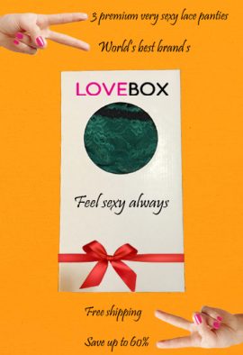 Love Luxury Lingerie Gift Set In A Box