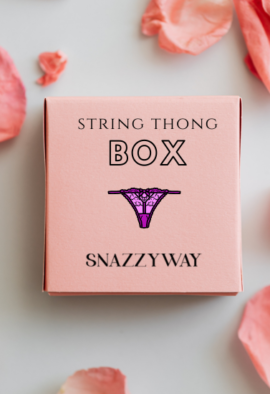 G-String Underwear Subscription Box Snazzyway