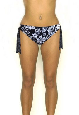 Pool Party Side Wings Of Glory Floral Print Bikini Bottom