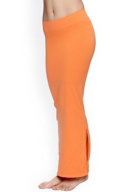 Snazzyway Orange Sliming Saree Shapewear