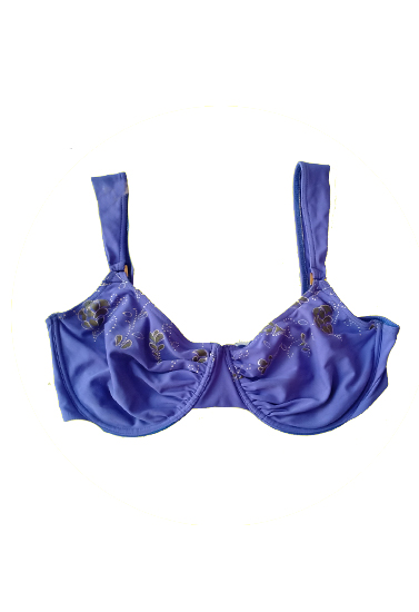 Snazzyway Half floral Printed Pushup Bra