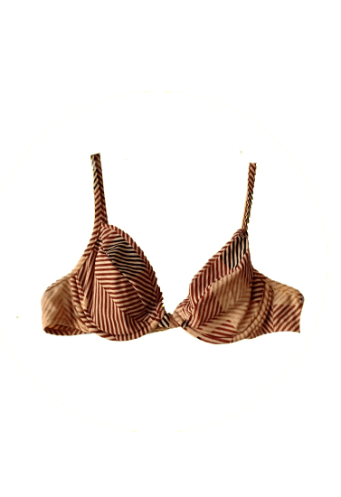 Snazzyway Linining Printed Underwired Bra