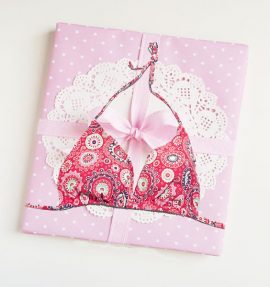 Snazzy Fully Printed Removable Padded Halter Bra