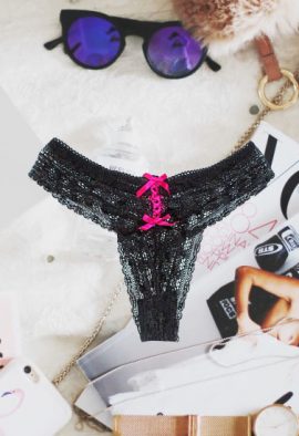 Undiz Black Full Transparent Hot Panty