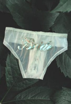 White Bride Hipster Panty