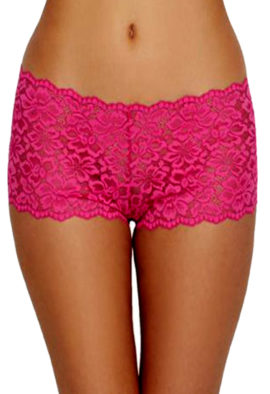 Women's Plus size Sexy Must Haves Lace Cheeky Boyshort Panty 3XL -5XL -6XL