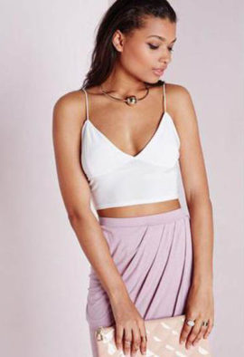 Pure organic cotton bralett