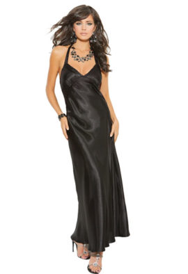 Cute Women luxury satin backless Loungewear2