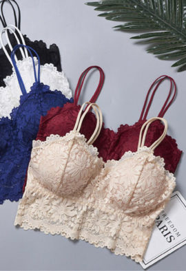 cute Stretch lace bralette pack of 2