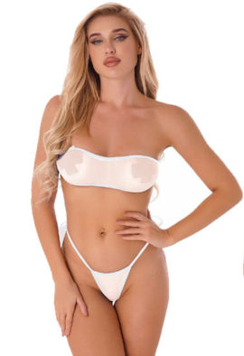 Bandeau Strapless Sexy Lingerie set