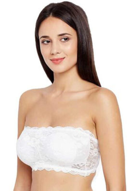 Lace padded Bandeau Bra