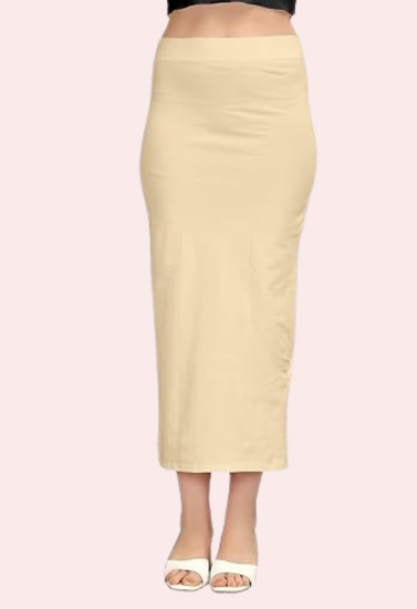 Cotton Blend Shapewear Petticoat for Sarees
