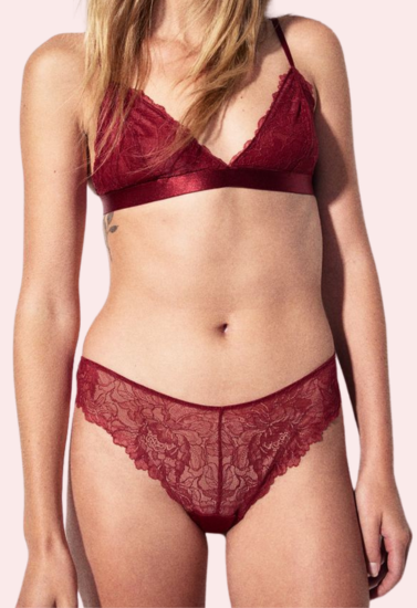 Feminine Lace Hipster Women's Panty (Pack of 4)